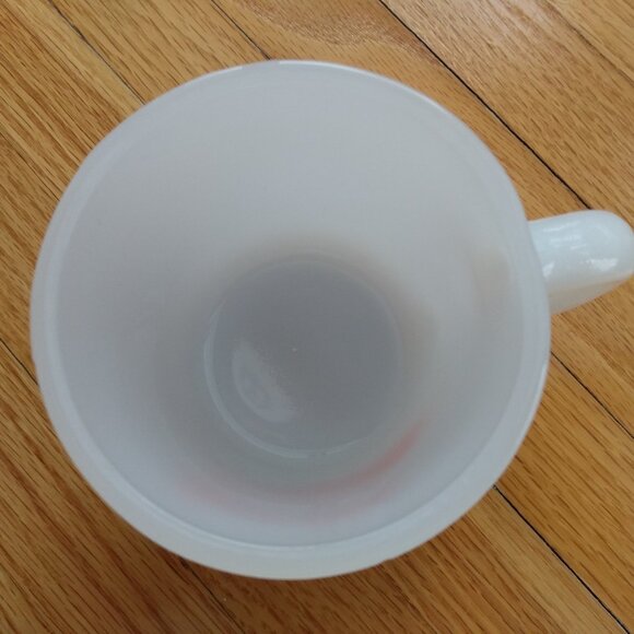 Vintage Milkglass Mug "Pete's Auto Centre" Retro Car Mechanic #2 - Picture 9 of 11